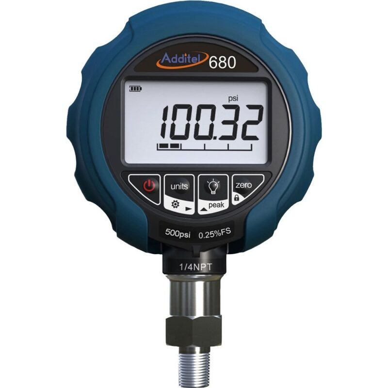 Additel ADT680-05-GP100-BAR-B Digital Pressure Gauge 7 bar, gauge Press, 1/4BSP M