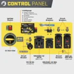 Champion 10000 Watt Inverter Generator Open Frame with CO Shield - Image 3