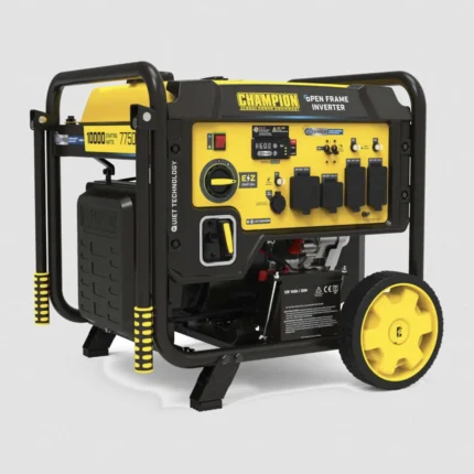 Champion 10000 Watt Inverter Generator Open Frame with CO Shield
