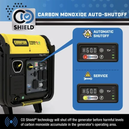 Champion 11000 Watt Dual Fuel Inverter Generator with + CO Shield - Image 2