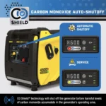 Champion 4500 Watt Dual Fuel Inverter Generator RV Ready Electric Start with CO Shield and Quiet Technology - Image 2