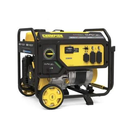 Champion 5500 Watt Dual Fuel Portable Generator with CO Shield