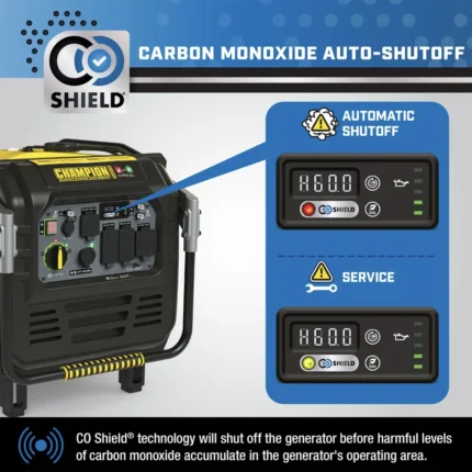 Champion 8500 Watt Dual Fuel Inverter Generator with + CO Shield - Image 2