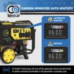 Champion 9200 Watt Dual Fuel Portable Generator with Electric Start + CO Shield - Image 2