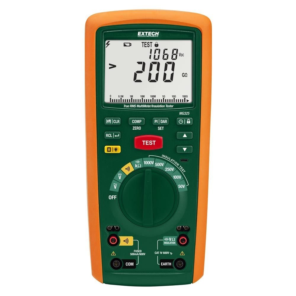 Extech-MG325.jpg Extech MG325 Insulation Tester