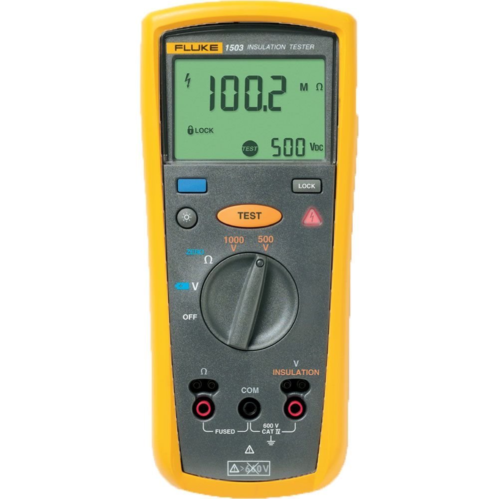 Fluke-1503.jpg Fluke 1503 Insulation Tester