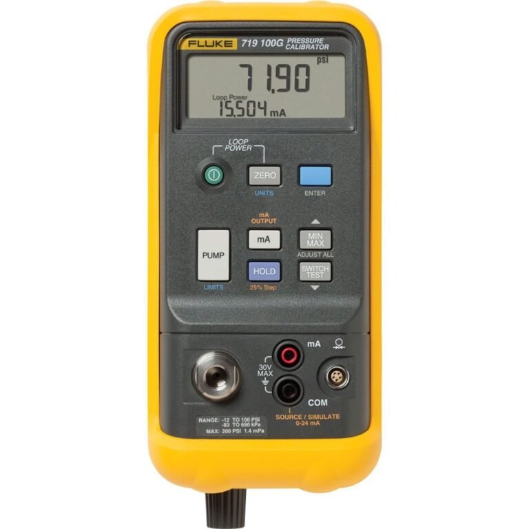 Fluke 719 30G Electric Pressure Calibrator