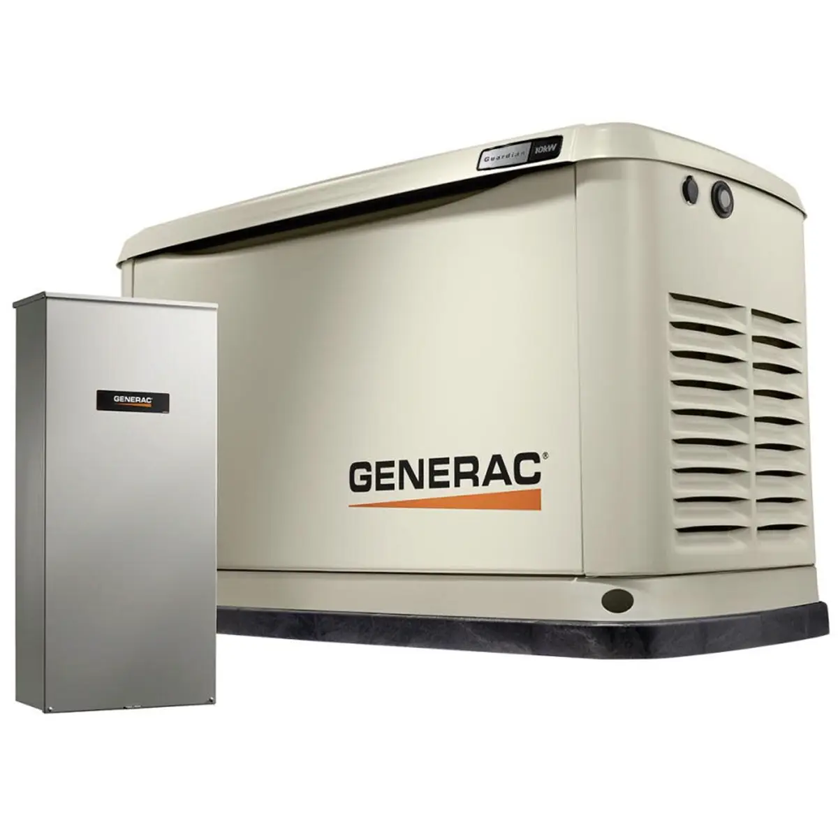 Generac Guardian 10kW Generator with 100A Transfer Switch