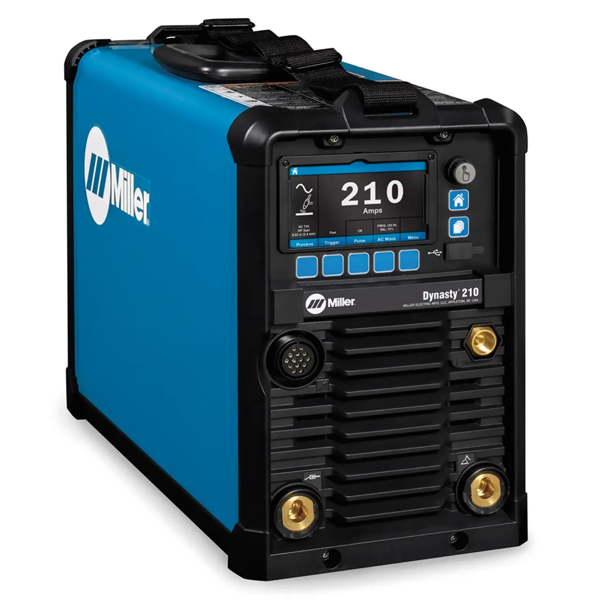 Miller-Electric-Dynasty-210-TIG-Welder-with-LCD-interface.webp Miller Electric Dynasty 210 TIG Welder