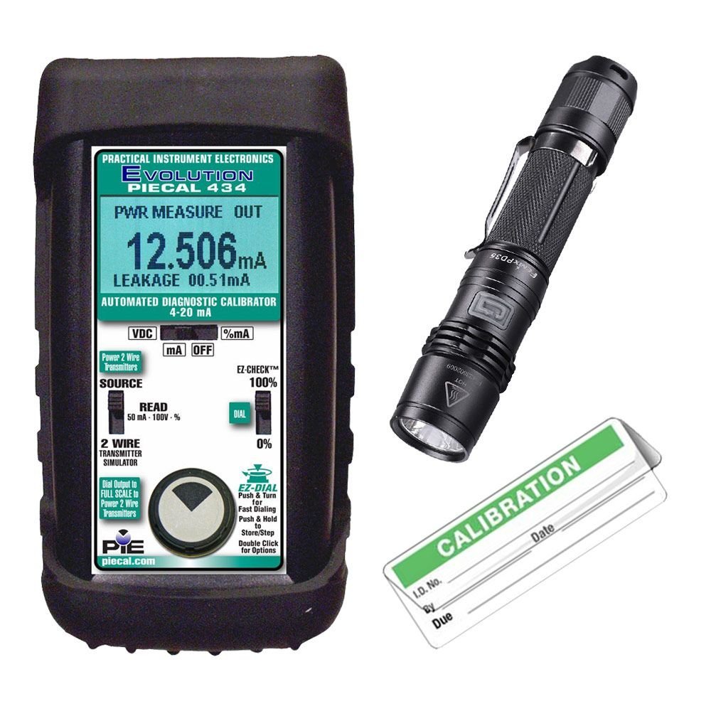 PIE-434-F-VIP.jpg PIE 434-F-VIP Milliamp Calibrator, w/ Fenix PD35 Kit