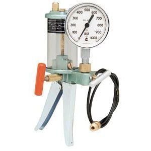 Ralston Instruments QTHP1500+QTFIT Hydraulic Hand Pump Calibration Kit, 0-1500 PSI