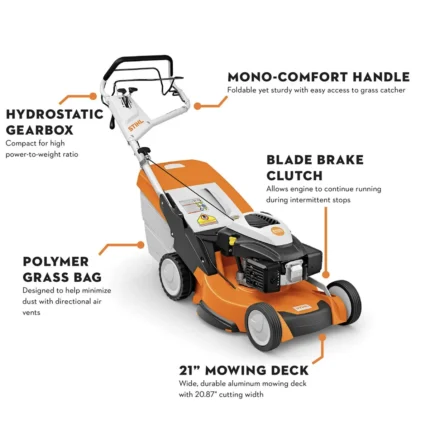 STIHL RM 655 YS Lawn Mower - Image 2