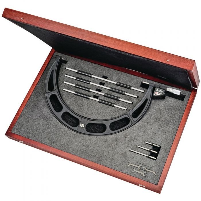 Starrett-714MEDFLZ.jpg Starrett 714MEDFLZ Electronic Interchangeable Anvil Micrometer