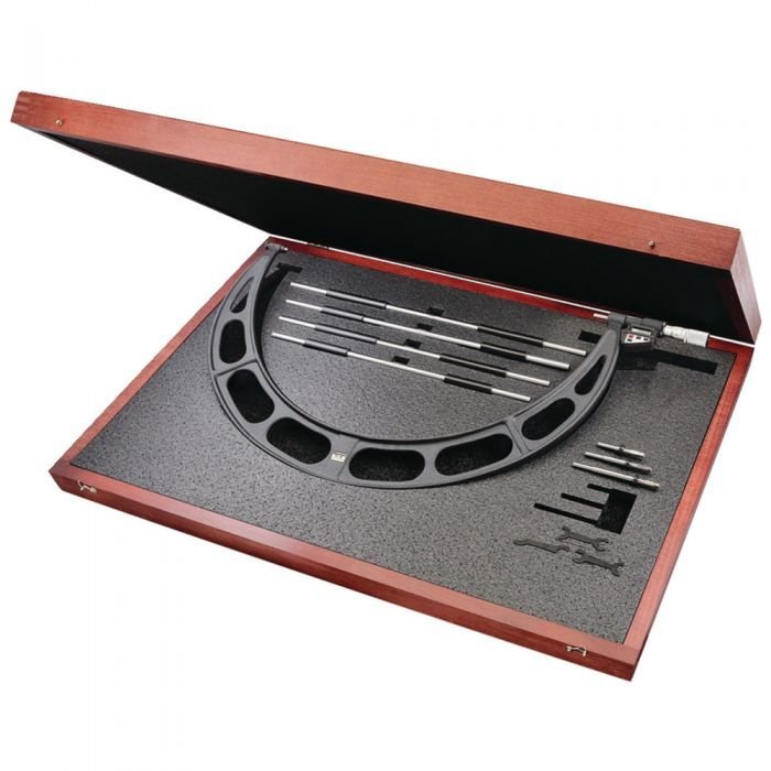 Starrett-714MEEFLZ.jpg Starrett 714MEEFLZ Electronic Interchangeable Anvil Micrometer