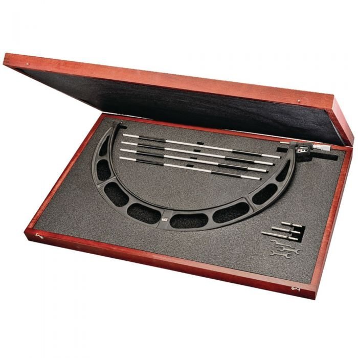 Starrett-714MEJFLZ.jpg Starrett 714MEJFLZ Electronic Interchangeable Anvil Micrometer