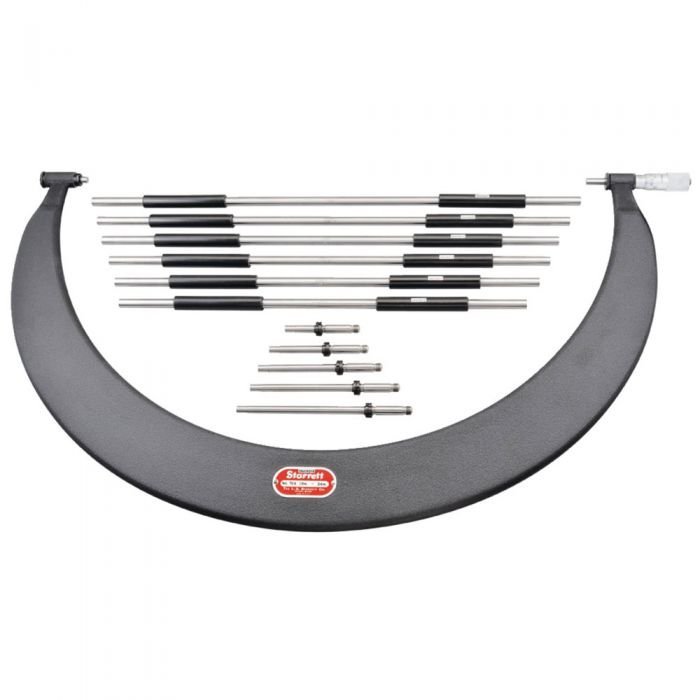 Starrett-724LZ-24.jpg Starrett 724LZ-24 Tubular Bow Micrometer