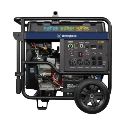 Westinghouse WGen14500TFc Tri-Fuel Portable Generator with CO Sensor - Image 2