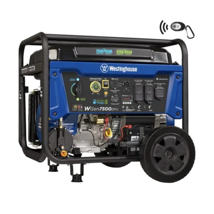 Westinghouse WGen7500DFc Dual Fuel Portable Generator with CO Sensor