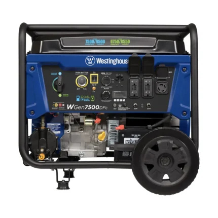 Westinghouse WGen7500DFc Dual Fuel Portable Generator with CO Sensor - Image 2