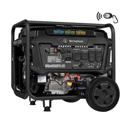 Westinghouse WGen9500TFc EFI Tri Fuel Portable Generator with CO Sensor